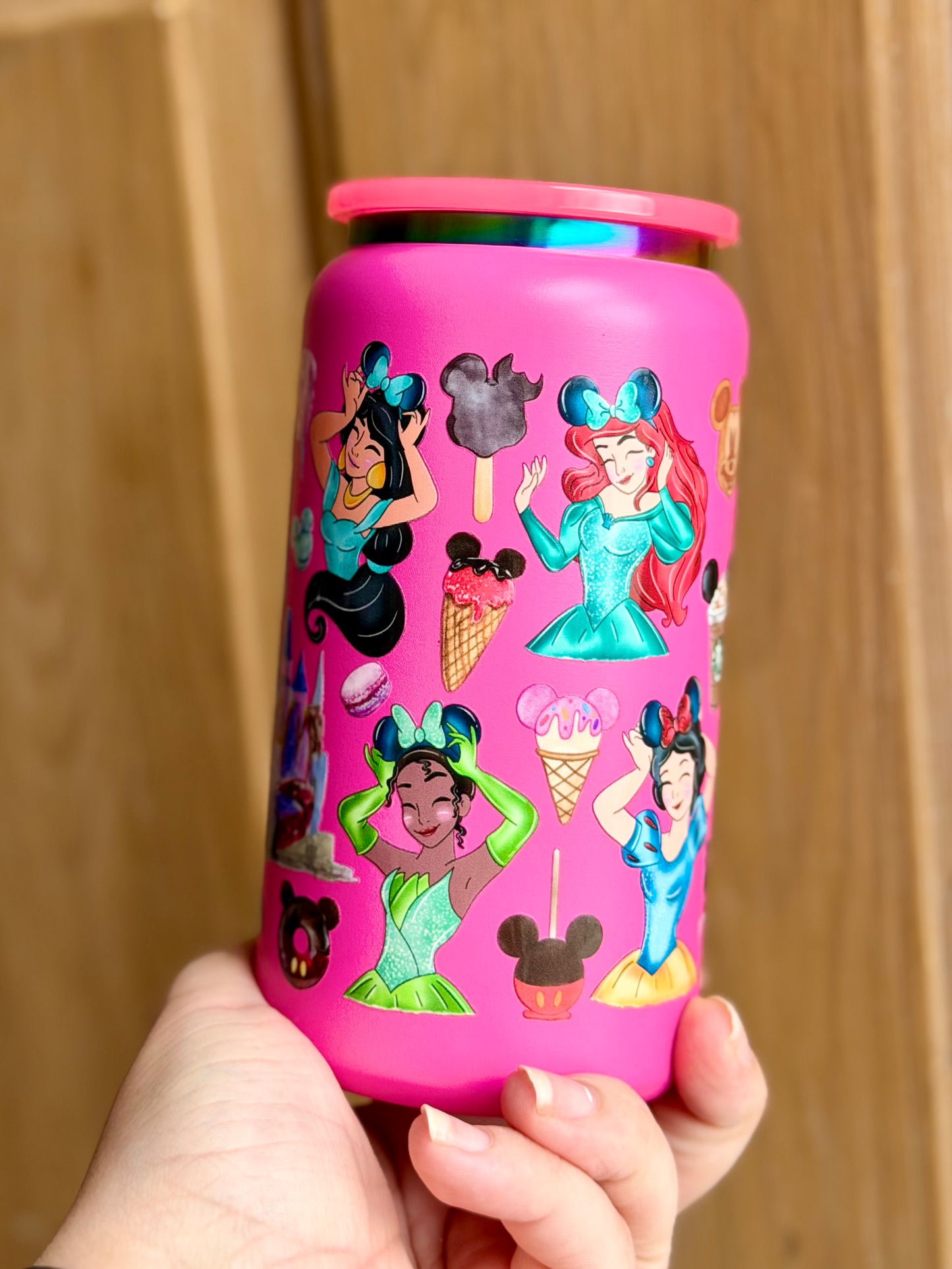 Dis Princess 16oz insulated cup