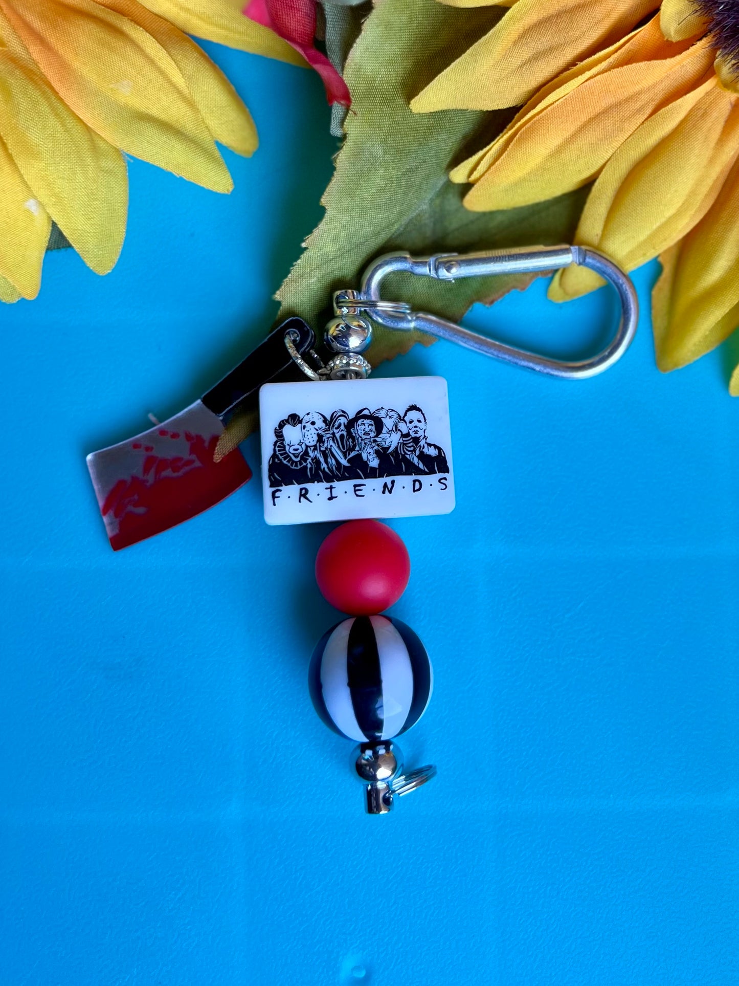 Spooky Friends Keychain