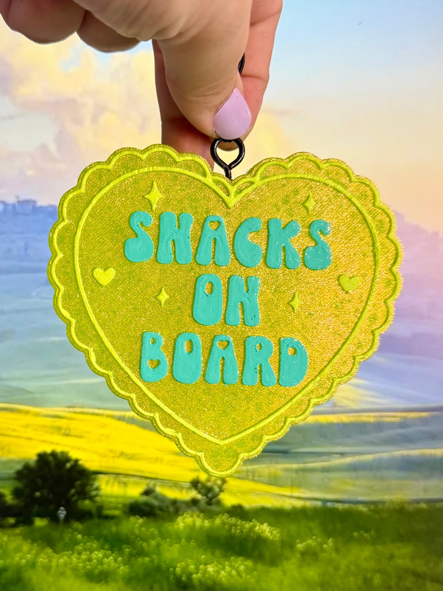 Sun drenched scent-snacks on board freshie