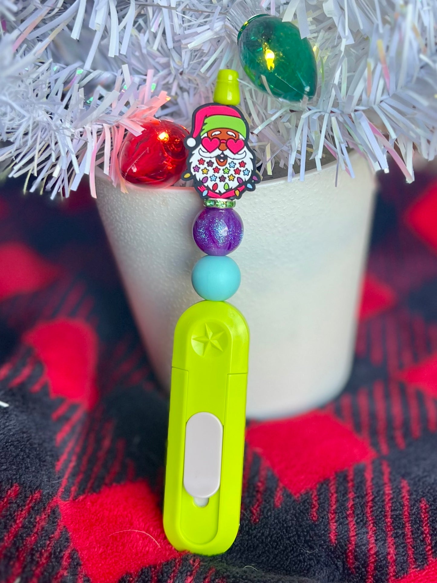 Neon Santa Box C-tter