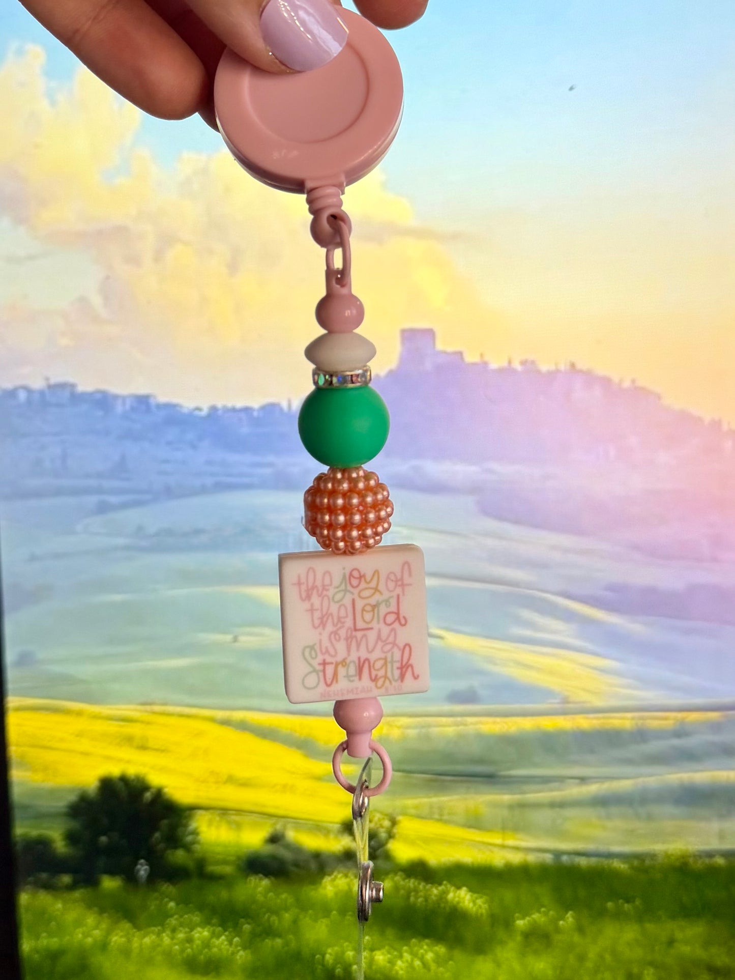 Joy of the Lord is my strength badge reel