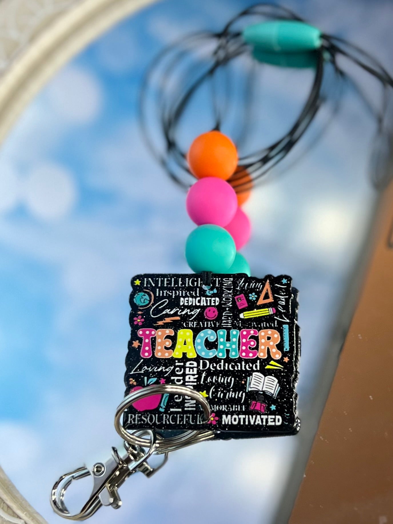 Teacher lanyard
