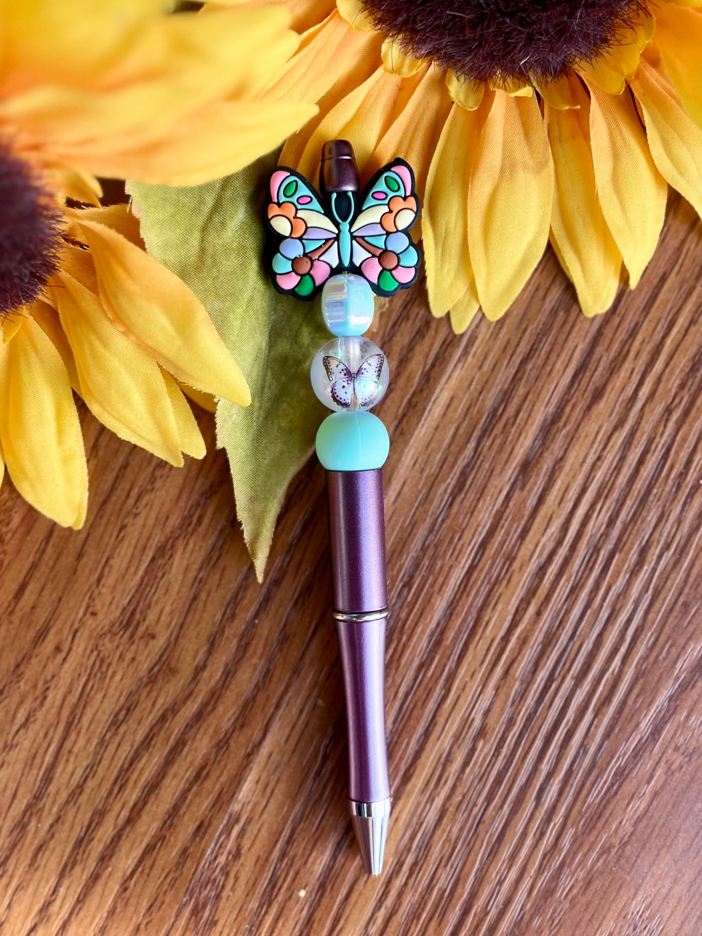 Rainbow Butterfly Pen