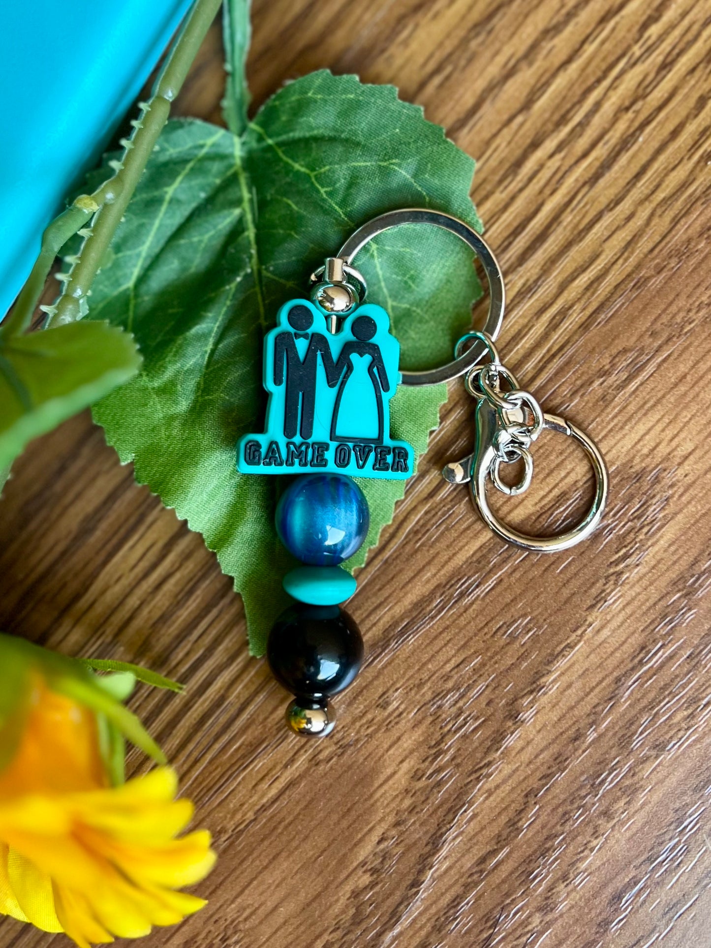 Game Over Keychain
