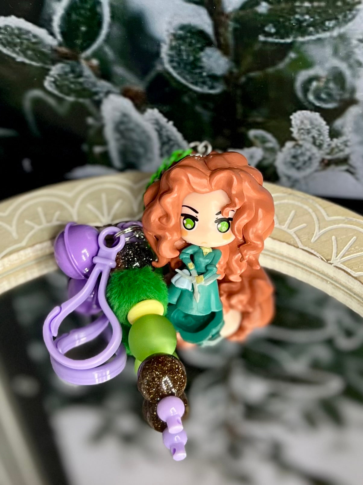 Merida figure keychain