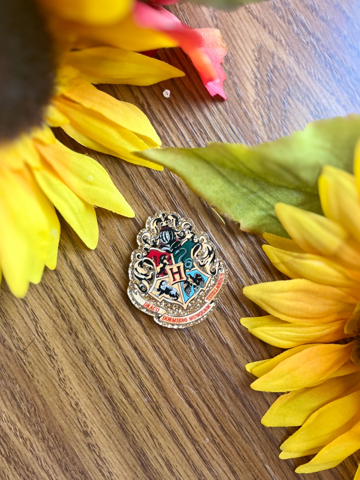 H Potter Glitter Magnet