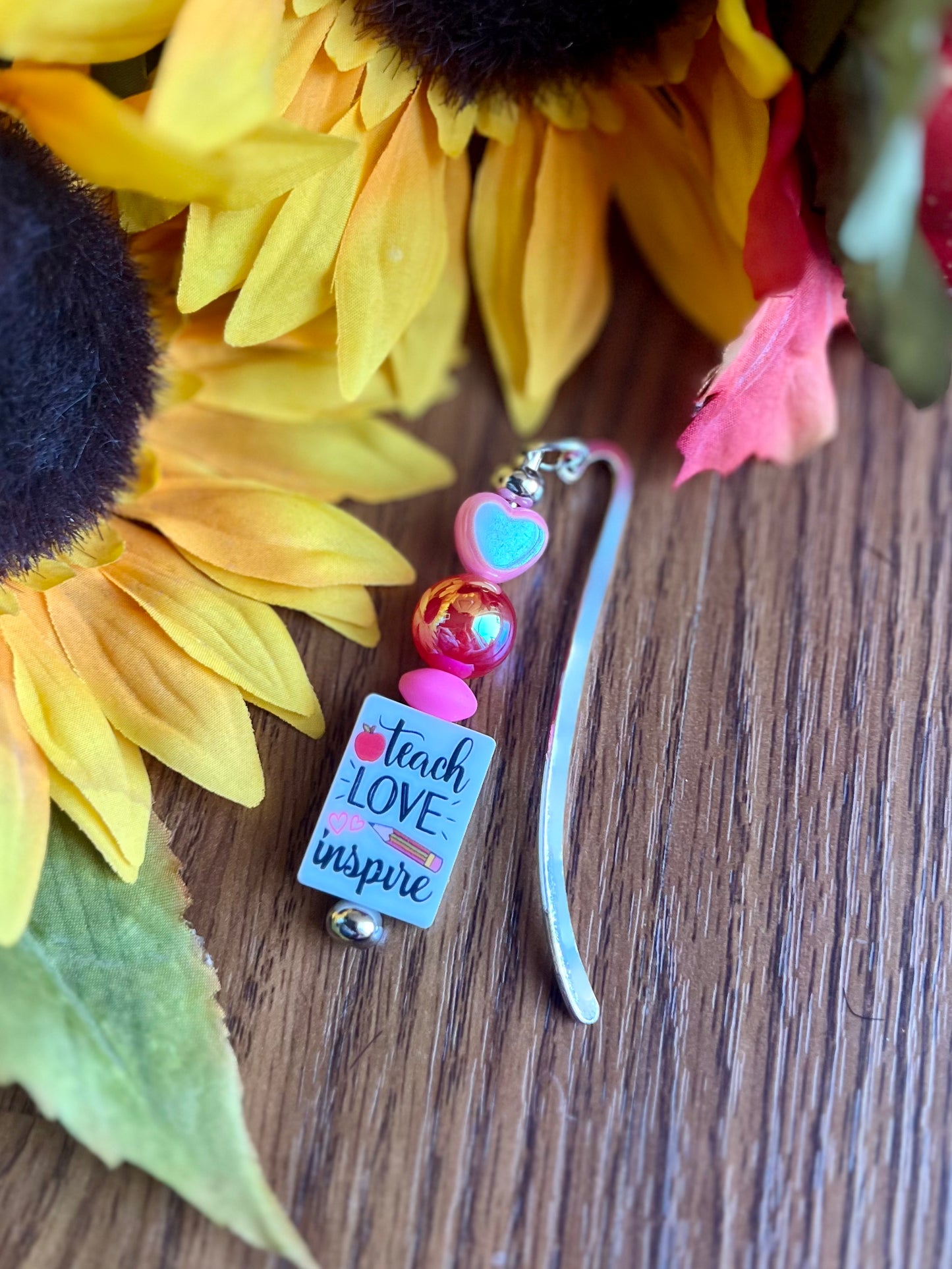 Teach Love Inspire Bookmark