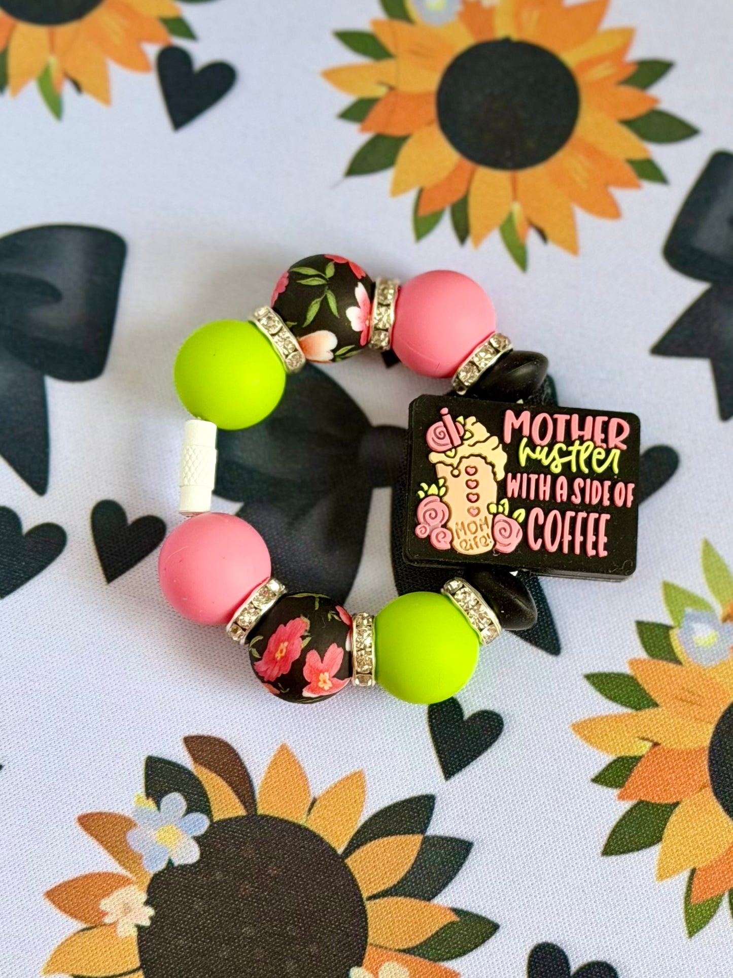 Mother Hustler Cup Charm