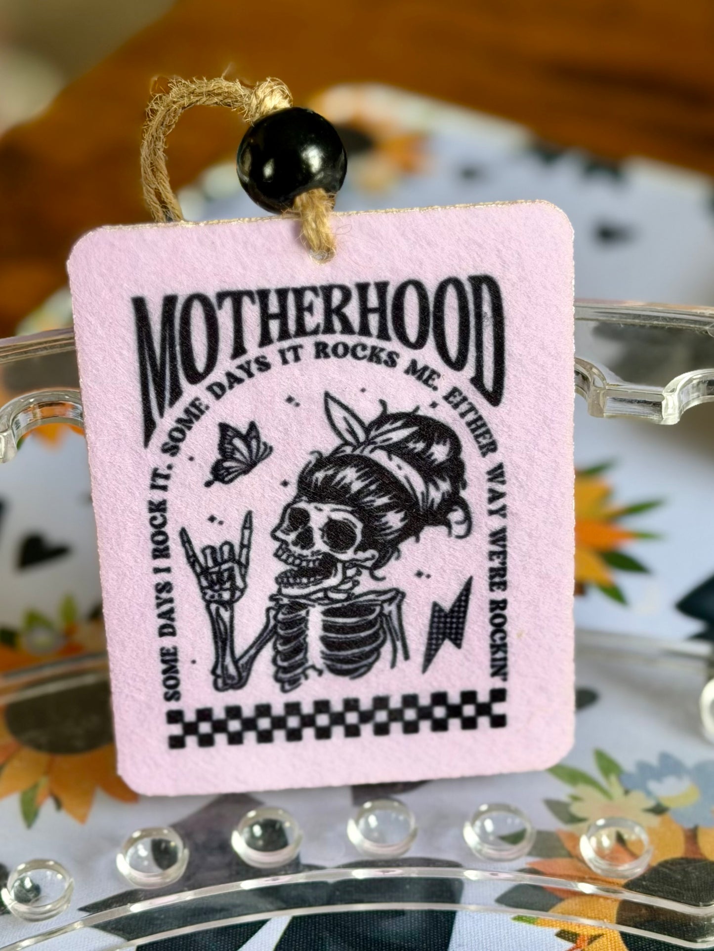 Rockin Motherhood Felt Freshie