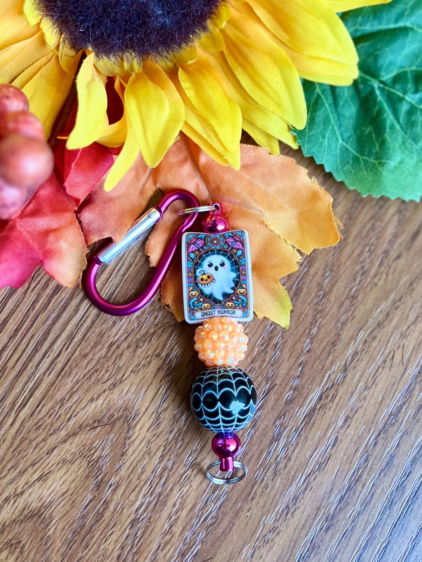 Ghost Horror Keychain