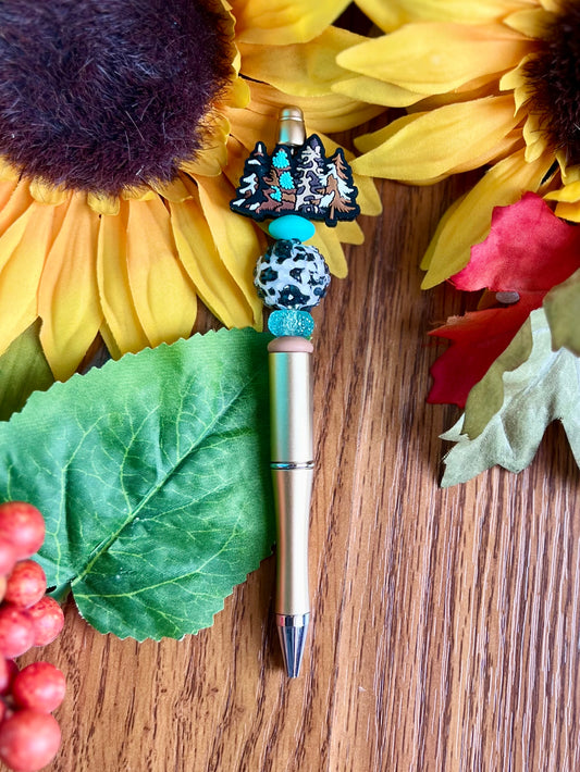 Cow Christmas Tree Pen