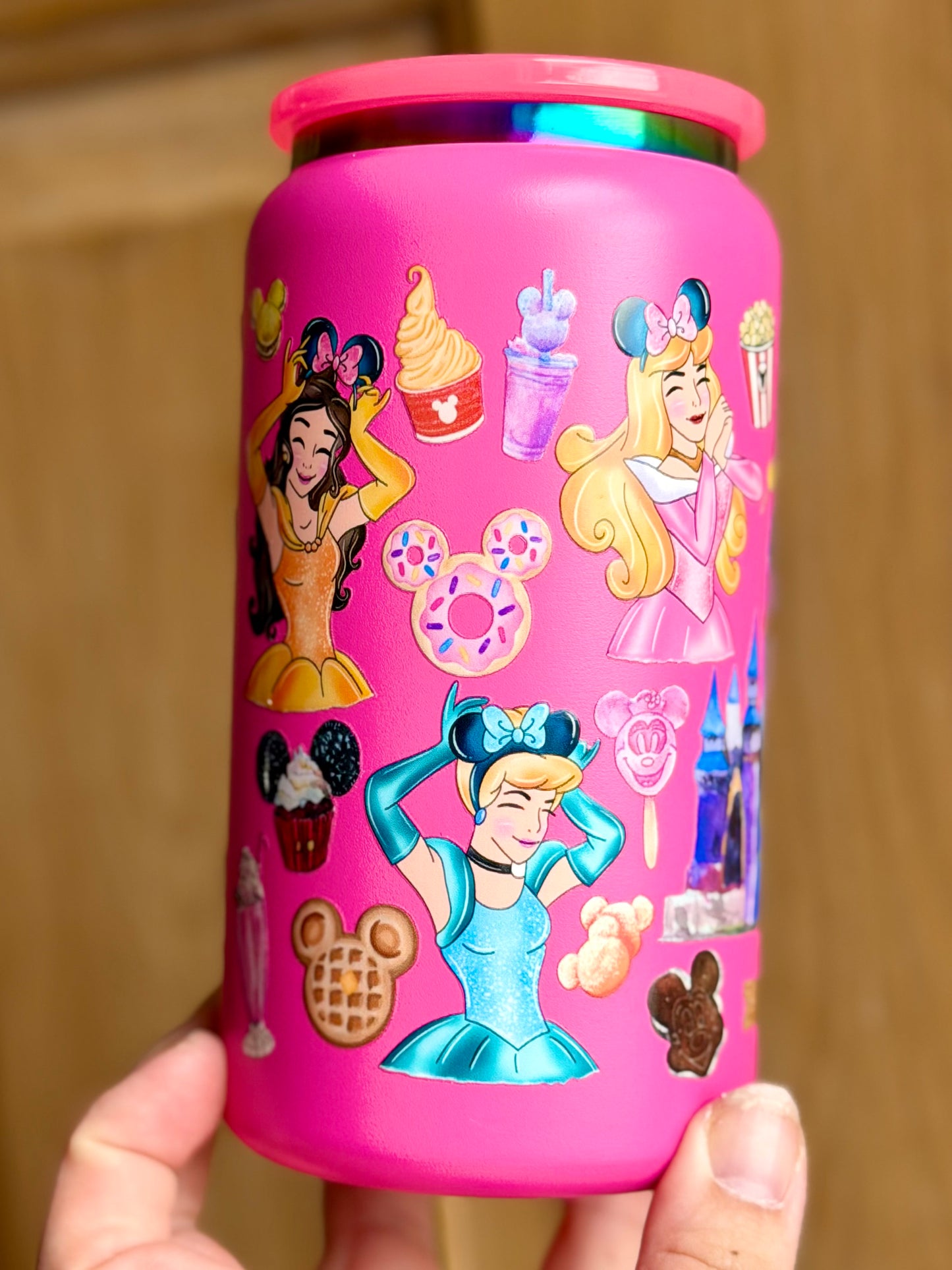 Dis Princess 16oz insulated cup