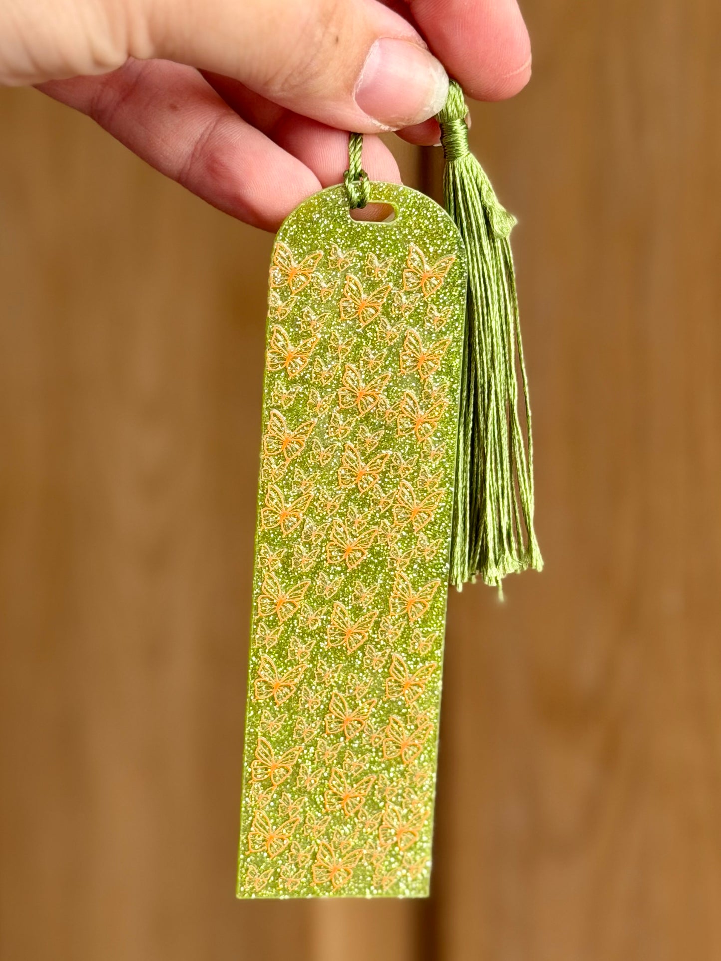 Butterfly acrylic bookmark