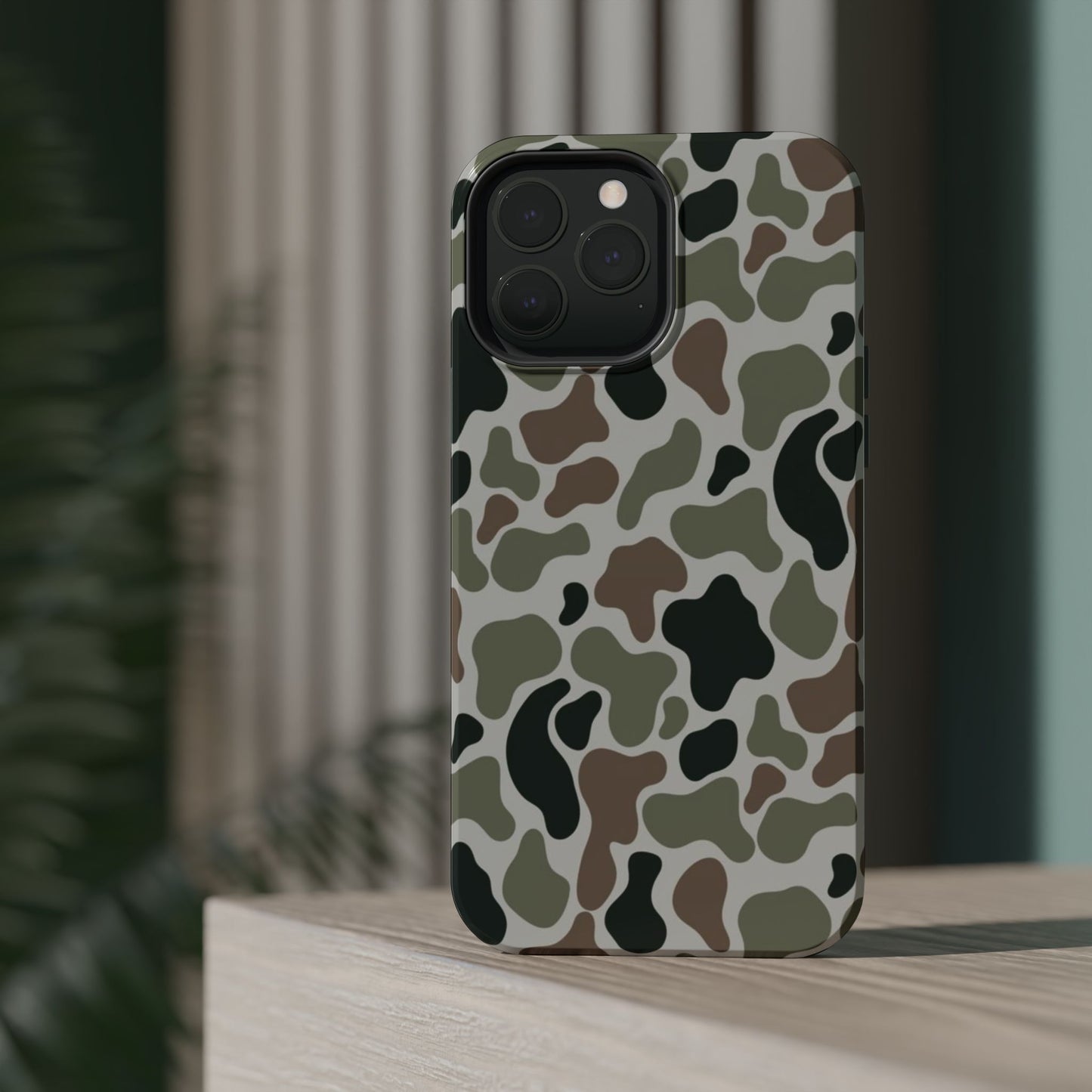Camouflage Magnetic Impact-Resistant Phone Case
