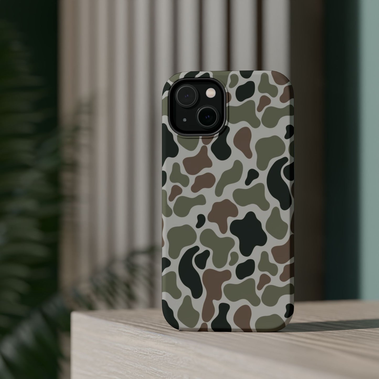 Camouflage Magnetic Impact-Resistant Phone Case