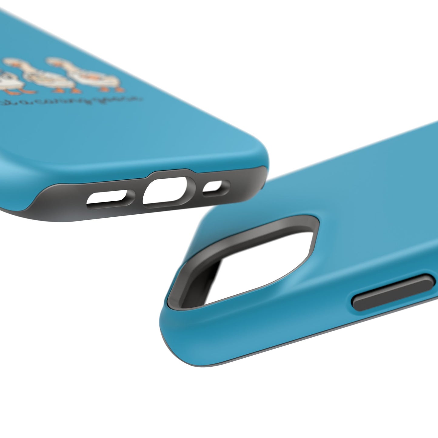 Cute Caring Geese Magnetic Impact Case — 'just a caring goose' Protective Phone Cover