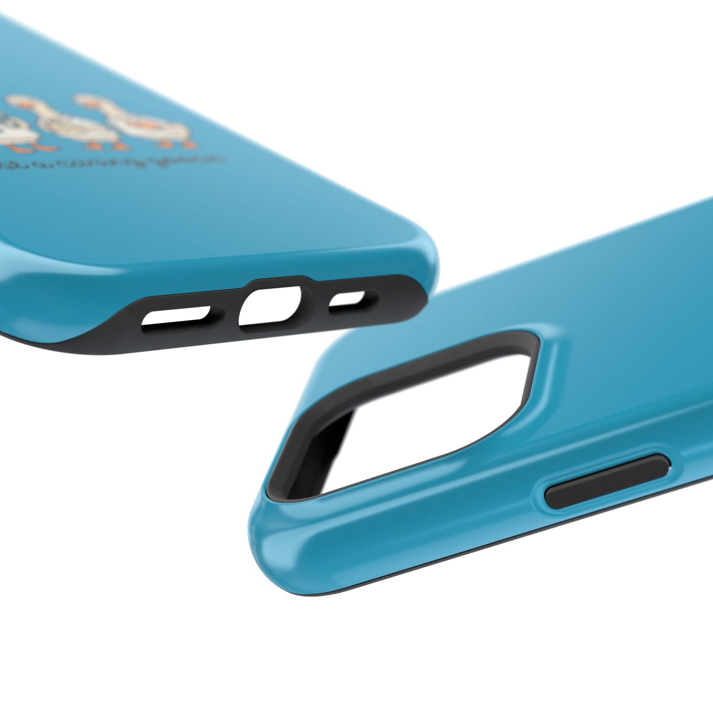 Cute Caring Geese Magnetic Impact Case — 'just a caring goose' Protective Phone Cover