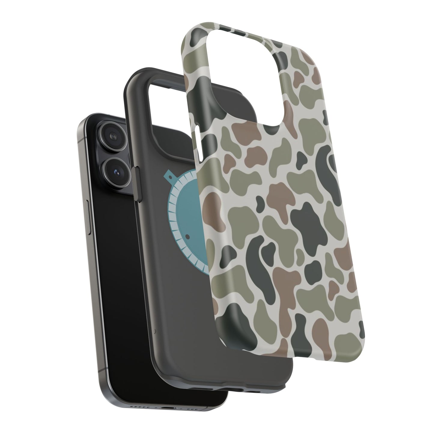 Camouflage Magnetic Impact-Resistant Phone Case