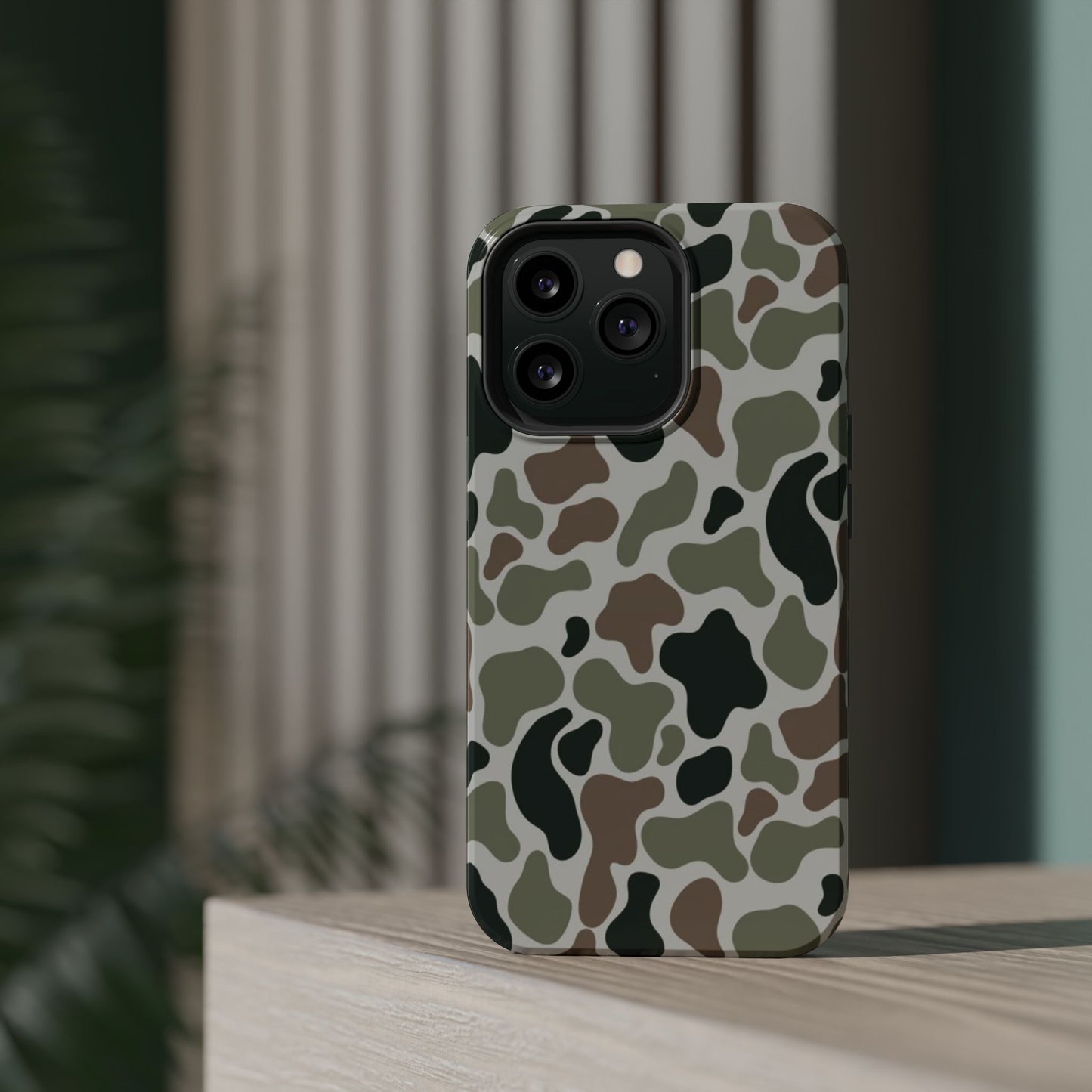 Camouflage Magnetic Impact-Resistant Phone Case
