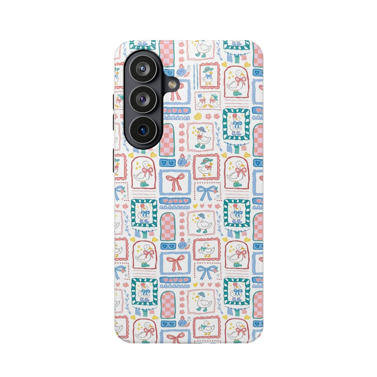 Floral Patchwork Magnetic Impact Phone Case