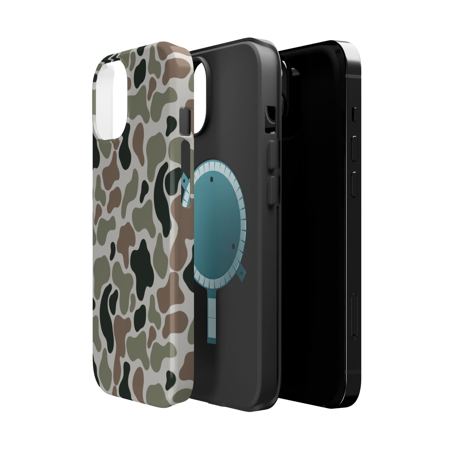 Camouflage Magnetic Impact-Resistant Phone Case