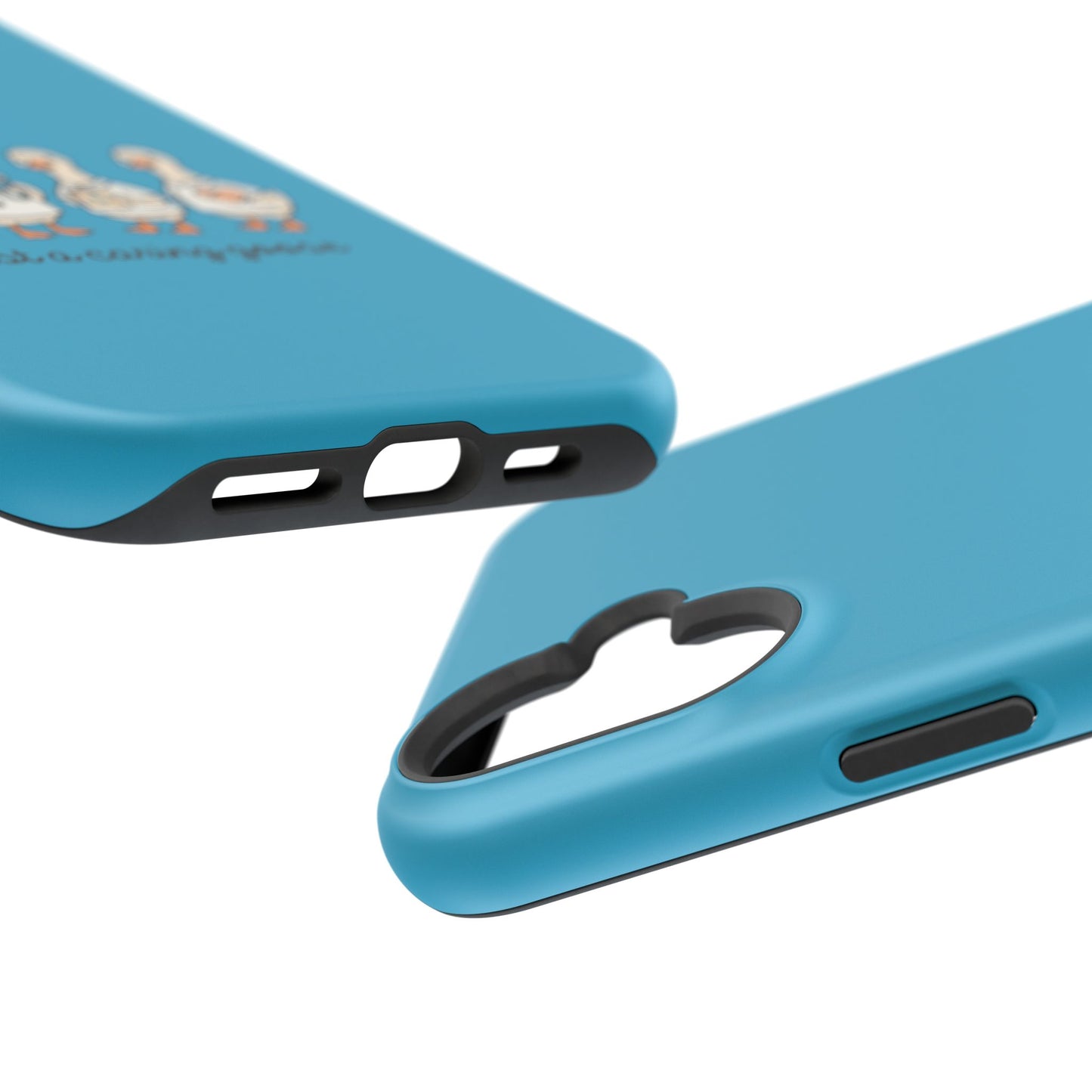Cute Caring Geese Magnetic Impact Case — 'just a caring goose' Protective Phone Cover