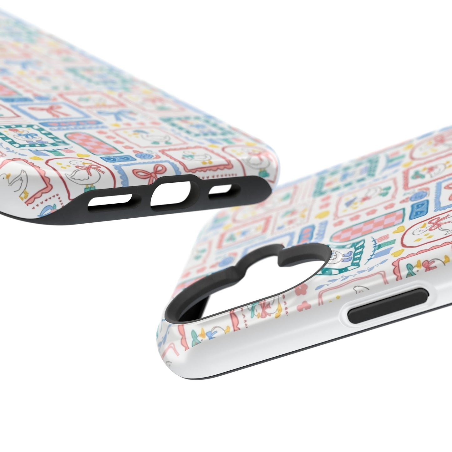 Floral Patchwork Magnetic Impact Phone Case