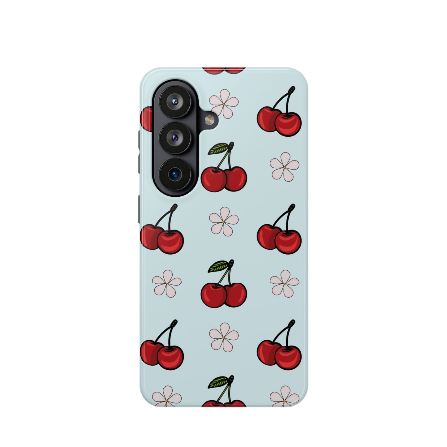 Cherry Pattern Magnetic Impact-Resistant Phone Case