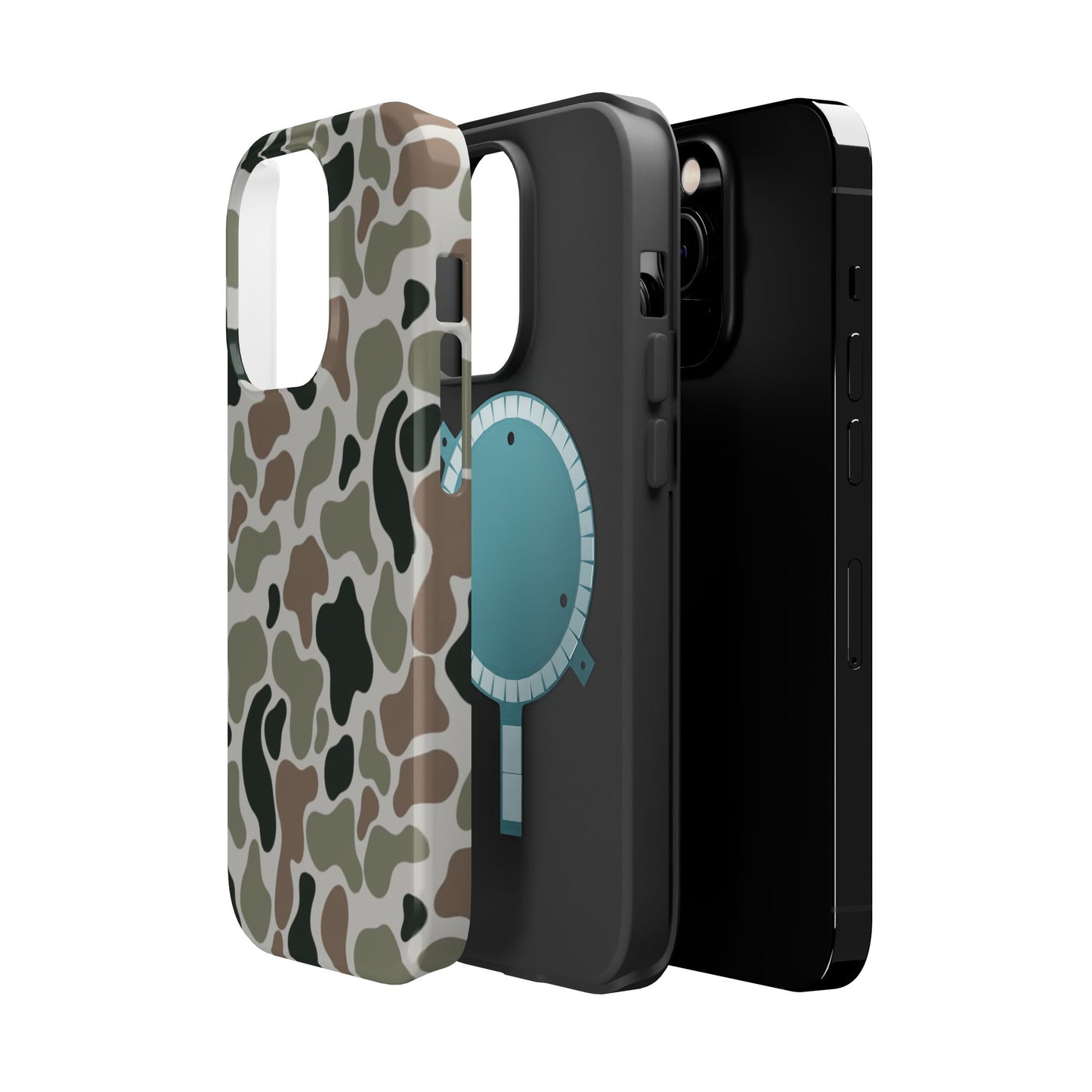 Camouflage Magnetic Impact-Resistant Phone Case