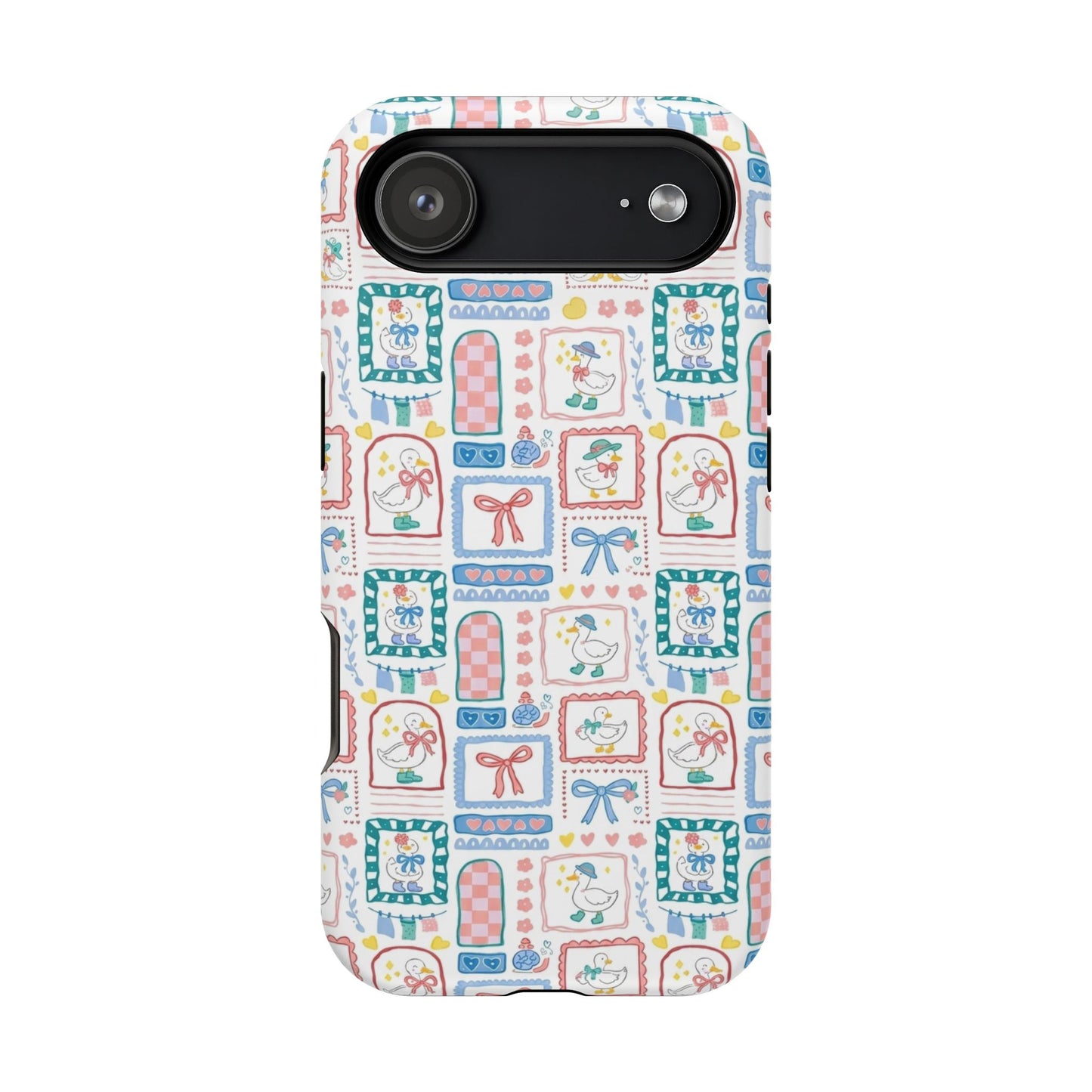 Floral Patchwork Magnetic Impact Phone Case
