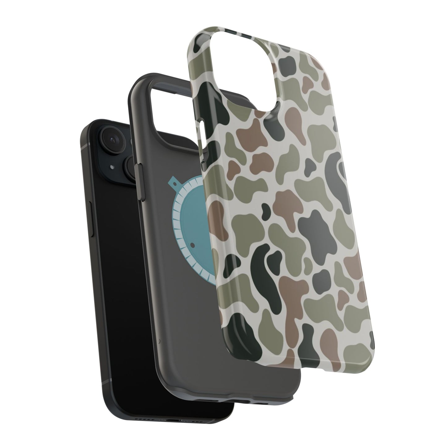 Camouflage Magnetic Impact-Resistant Phone Case