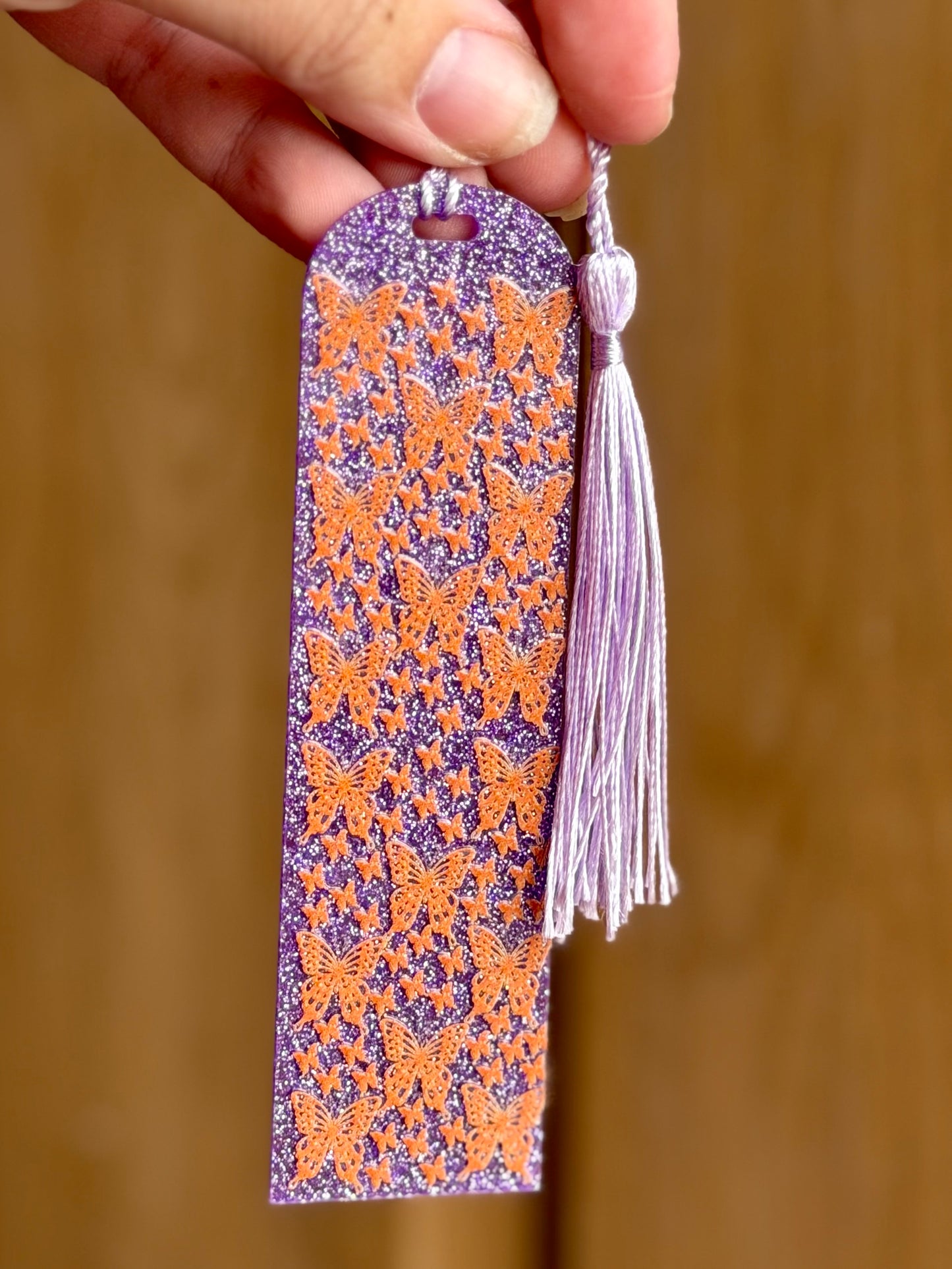 Butterfly acrylic bookmark