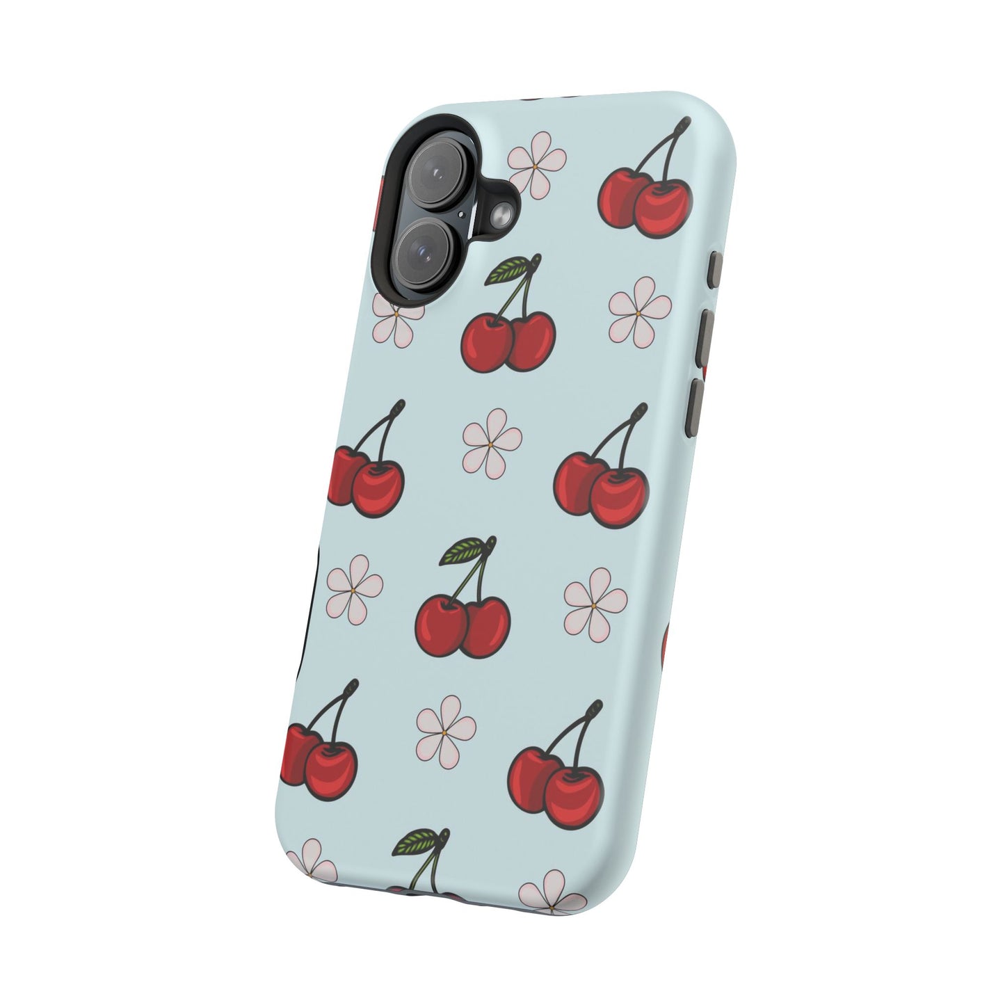 Cherry Pattern Magnetic Impact-Resistant Phone Case