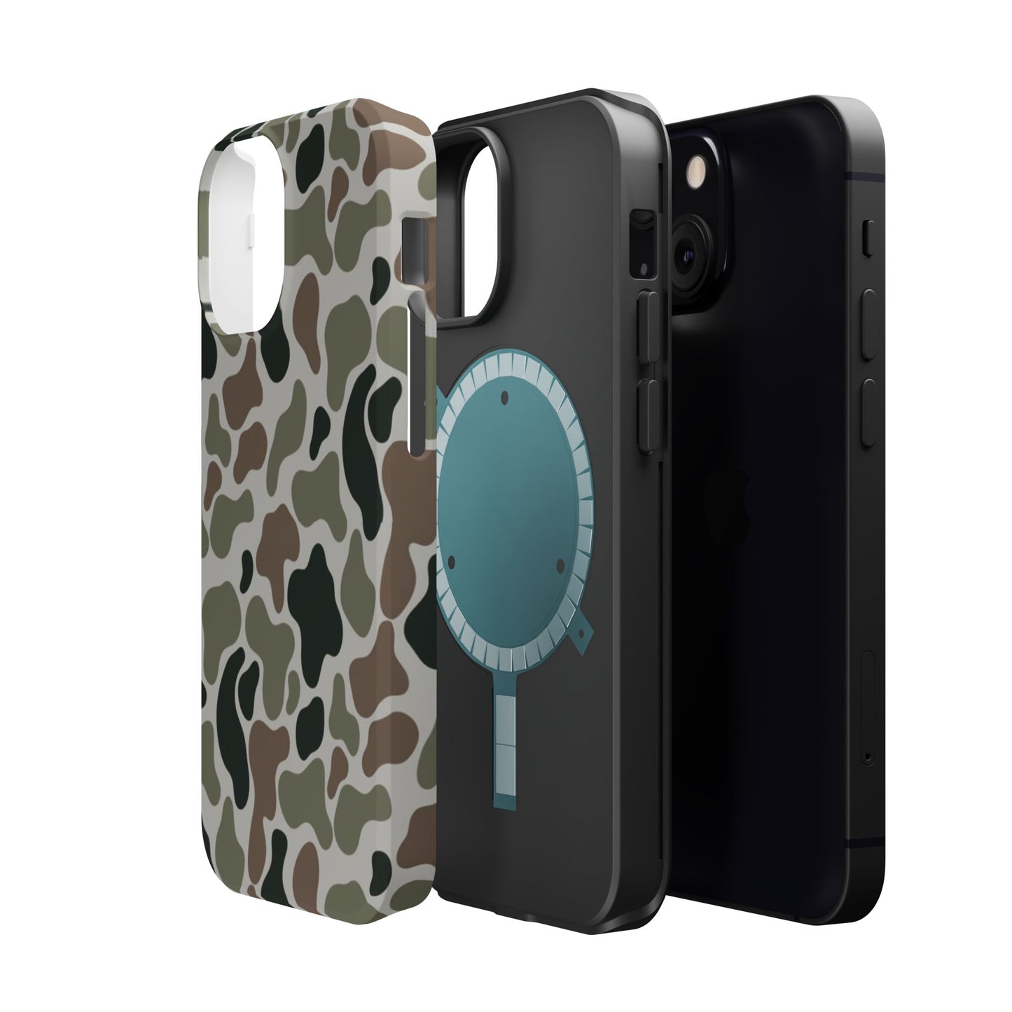 Camouflage Magnetic Impact-Resistant Phone Case