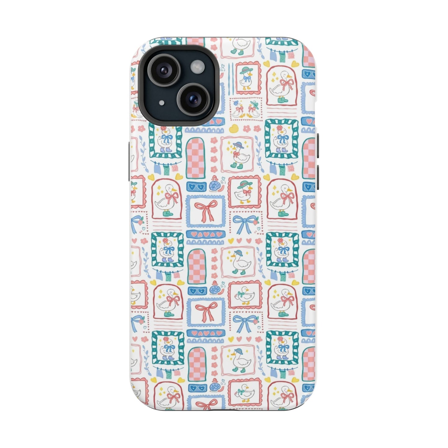 Floral Patchwork Magnetic Impact Phone Case