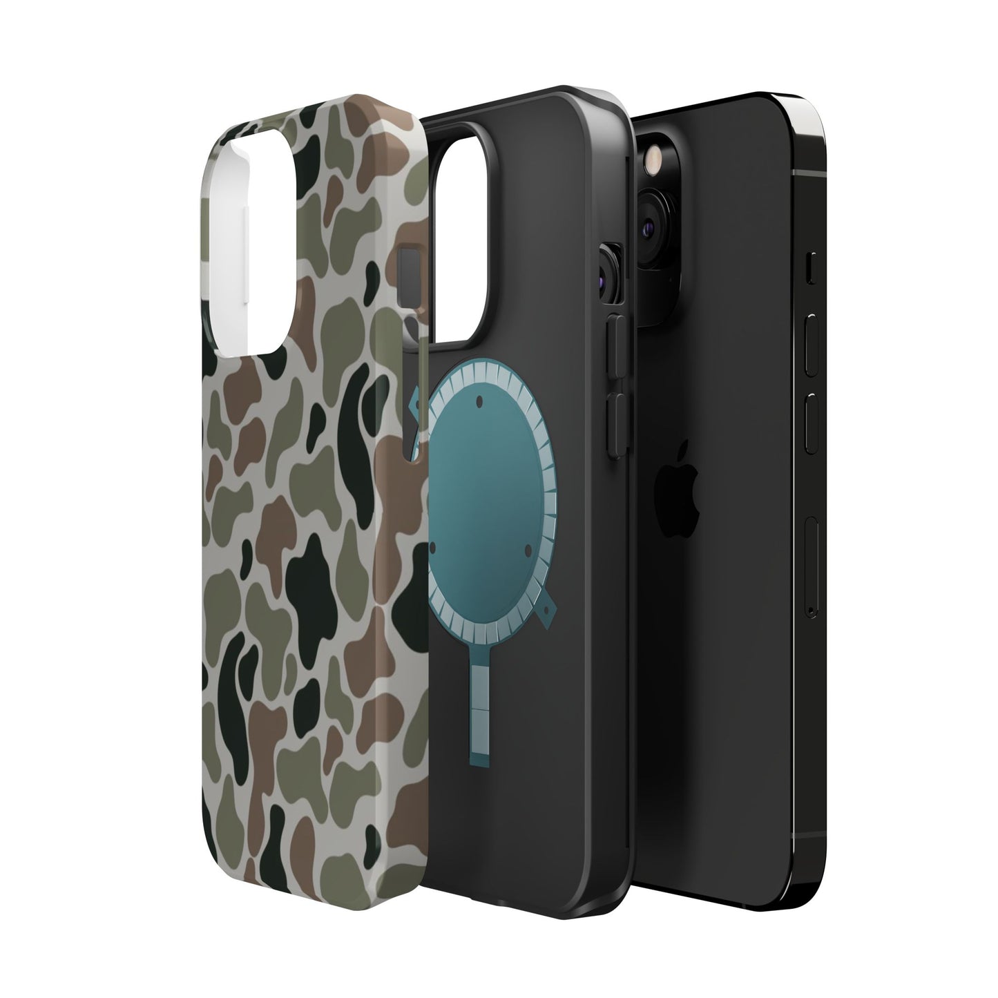 Camouflage Magnetic Impact-Resistant Phone Case