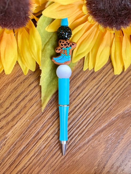 Blue Boots Pen