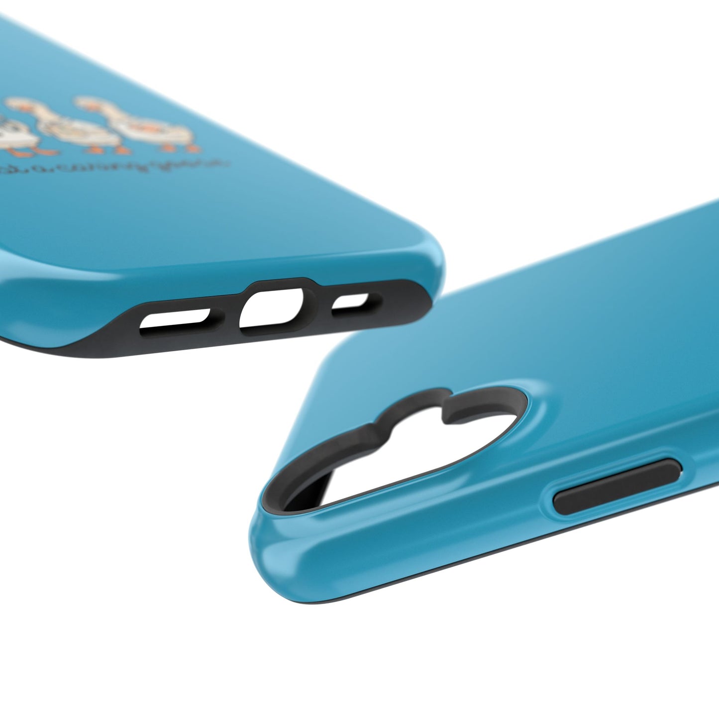 Cute Caring Geese Magnetic Impact Case — 'just a caring goose' Protective Phone Cover