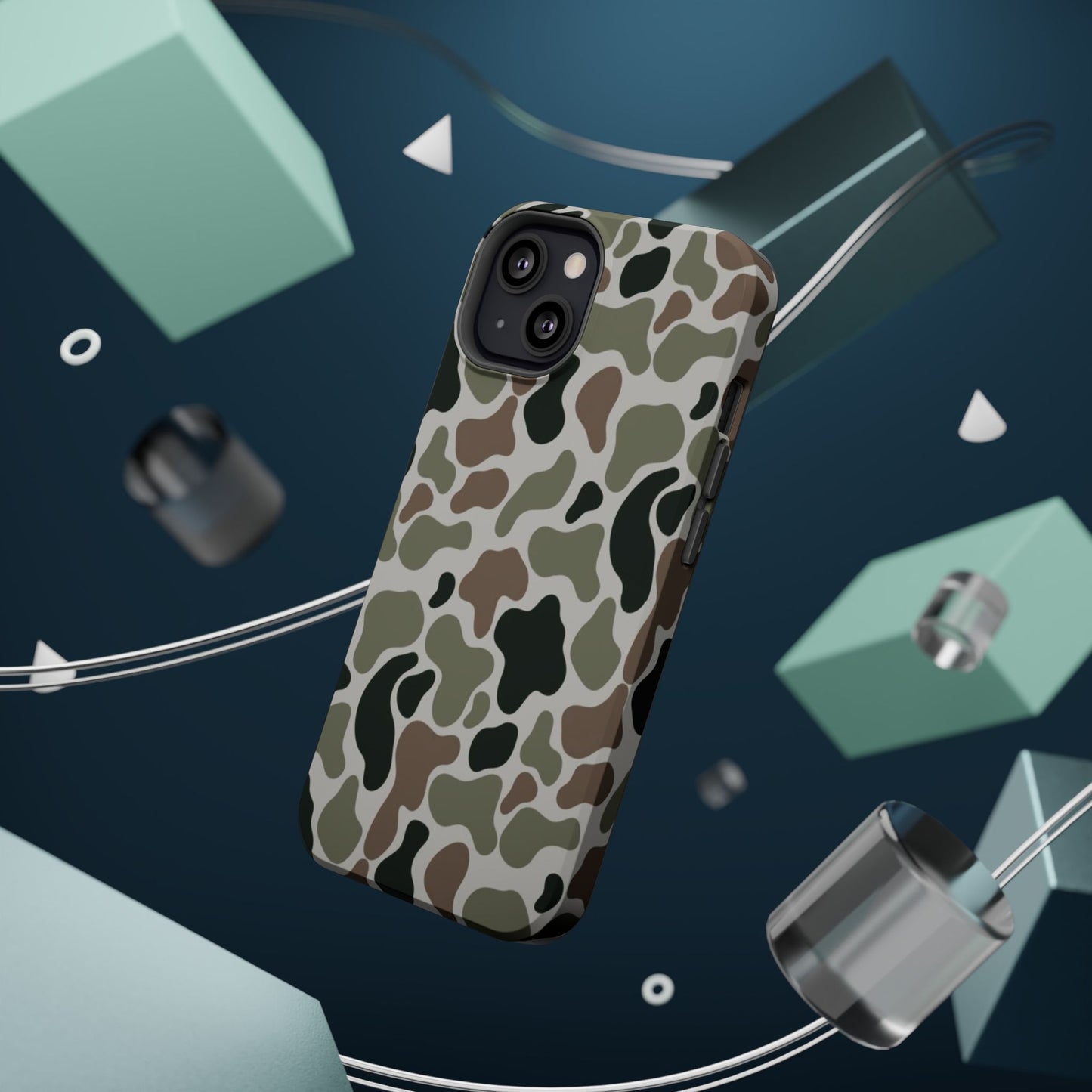 Camouflage Magnetic Impact-Resistant Phone Case