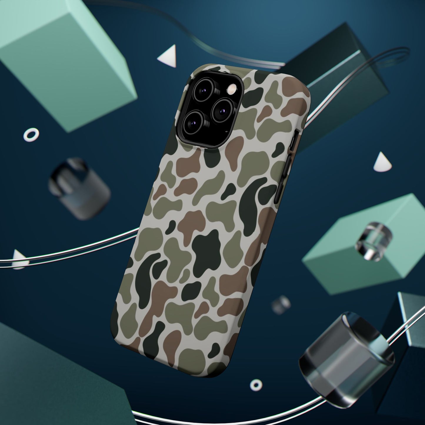 Camouflage Magnetic Impact-Resistant Phone Case