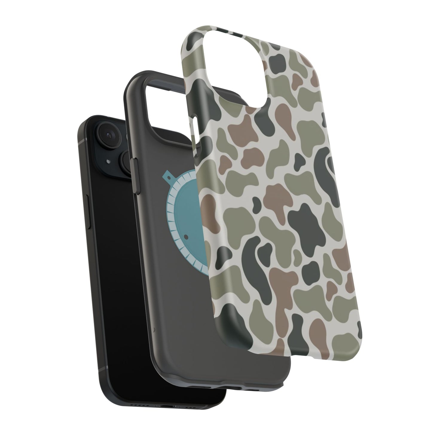 Camouflage Magnetic Impact-Resistant Phone Case