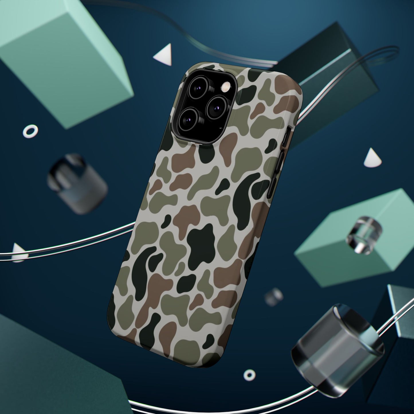 Camouflage Magnetic Impact-Resistant Phone Case