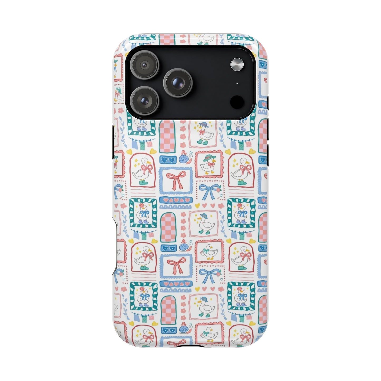 Floral Patchwork Magnetic Impact Phone Case
