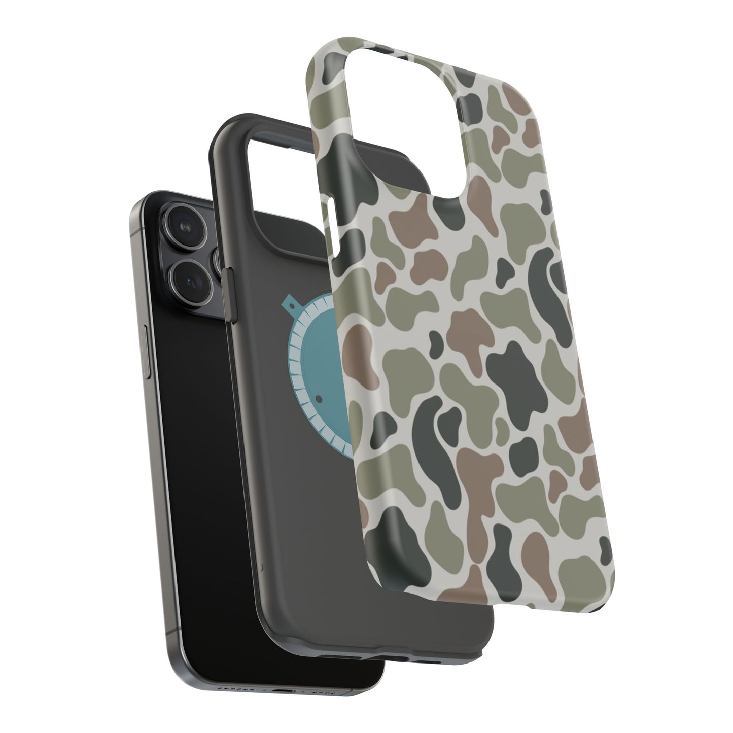 Camouflage Magnetic Impact-Resistant Phone Case