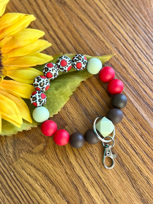 Teacher Apple Wristlet