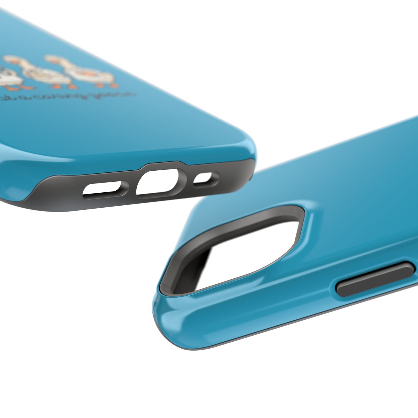 Cute Caring Geese Magnetic Impact Case — 'just a caring goose' Protective Phone Cover