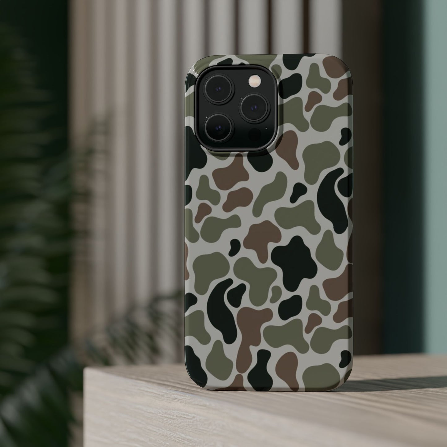 Camouflage Magnetic Impact-Resistant Phone Case
