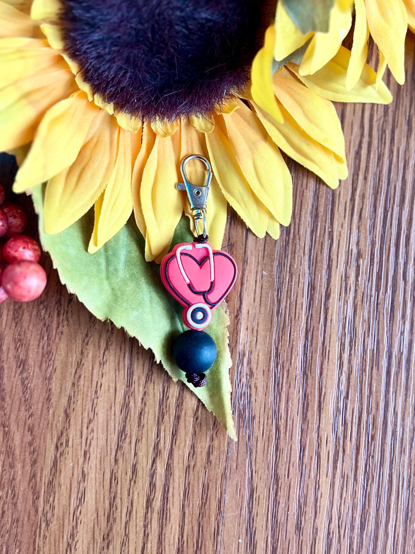 Nurse Heart Zipper Pull