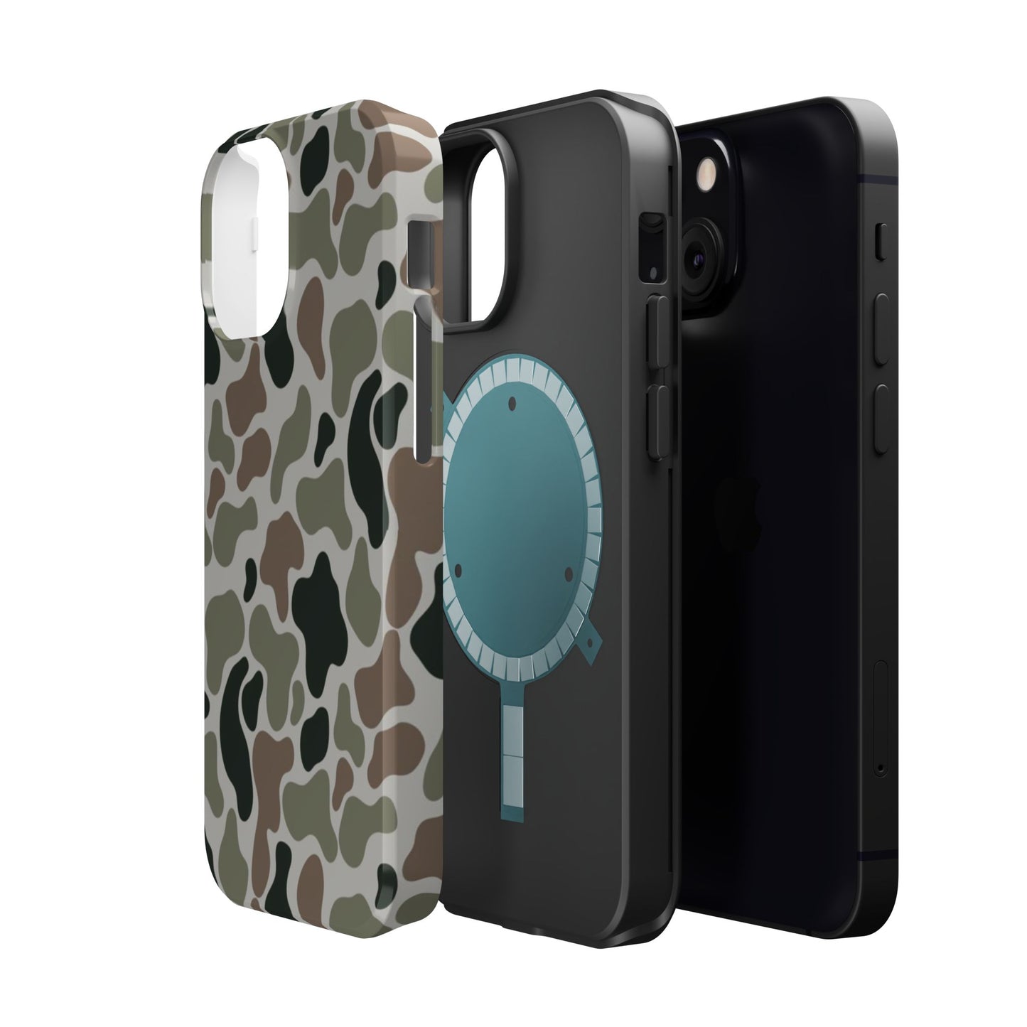 Camouflage Magnetic Impact-Resistant Phone Case