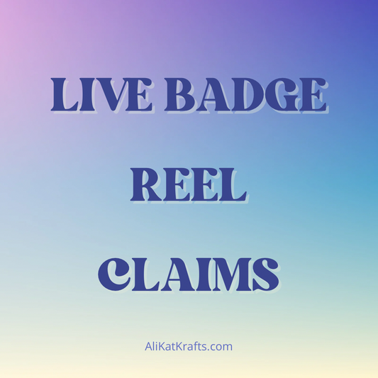 BADGE REEL LIVE CLAIM